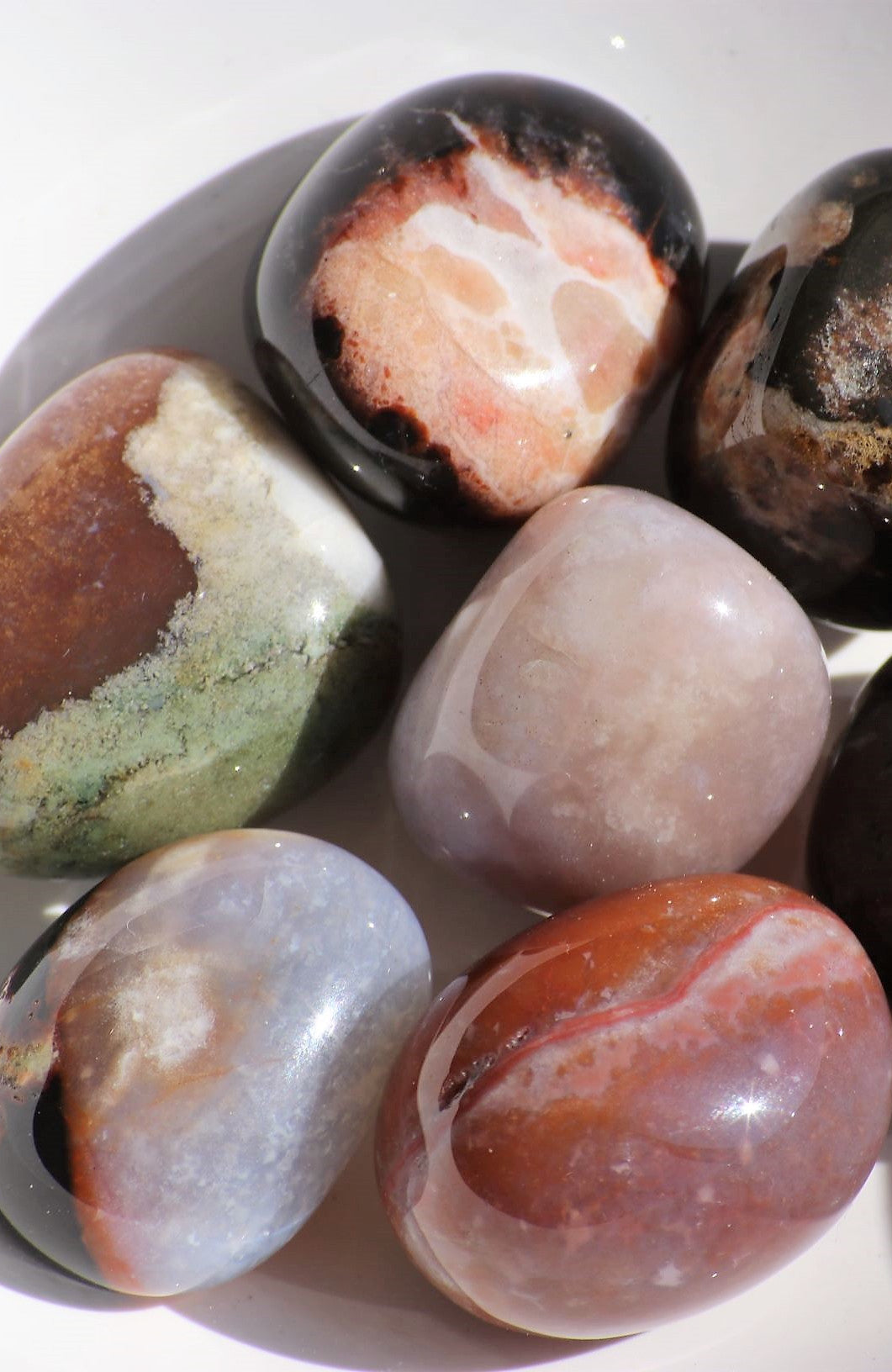 Sardonyx Tumbled A Stone